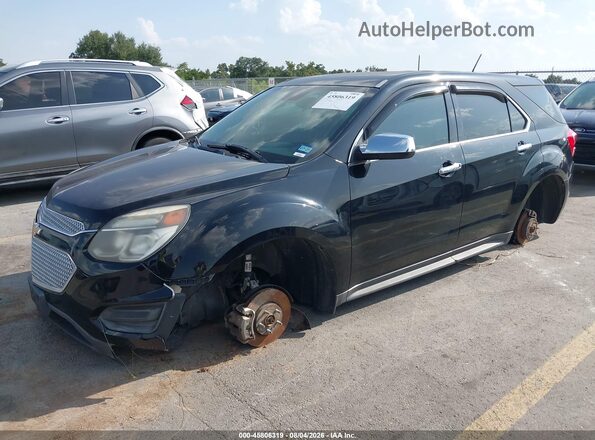 2GNFLEEK5H6150074 2017 CHEVROLET EQUINOX Black Front left