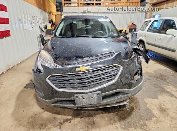 2GNFLEEK6G6228330 2016 CHEVROLET EQUINOX Black Դիմացի տեսք