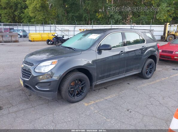 2GNFLEEK6H6188798 2017 CHEVROLET EQUINOX Gray Առջևի ձախ երեք քառորդ տեսարան