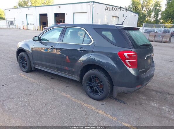 2GNFLEEK6H6188798 2017 CHEVROLET EQUINOX Gray Հետևի ձախ