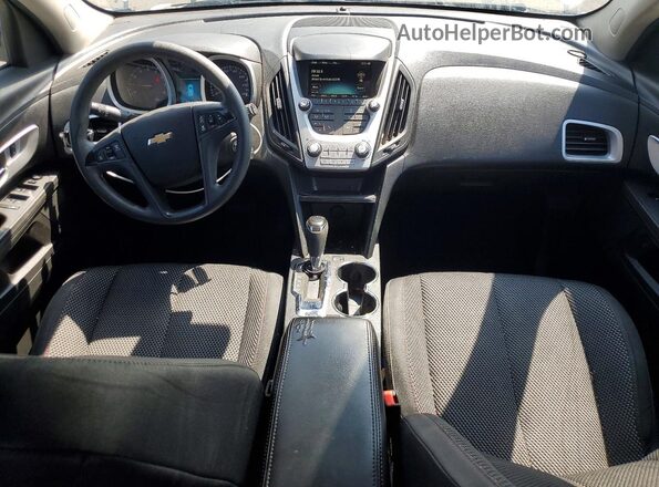 2GNFLEEK6H6241869 2017 CHEVROLET EQUINOX Белый Вид панели приборов