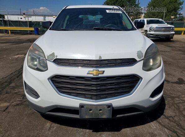 2GNFLEEK6H6241869 2017 CHEVROLET EQUINOX Белый Вид спереди