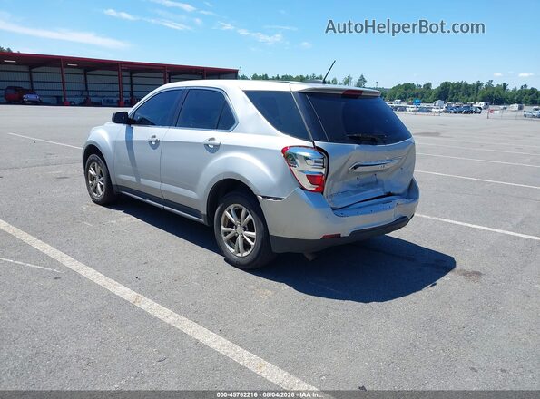 2GNFLEEK6H6243282 2017 CHEVROLET EQUINOX Silver Rear left