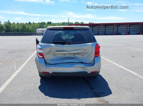 2GNFLEEK6H6243282 2017 CHEVROLET EQUINOX Silver 