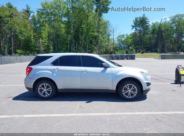 2GNFLEEK6H6243282 2017 CHEVROLET EQUINOX Silver Rear interior view