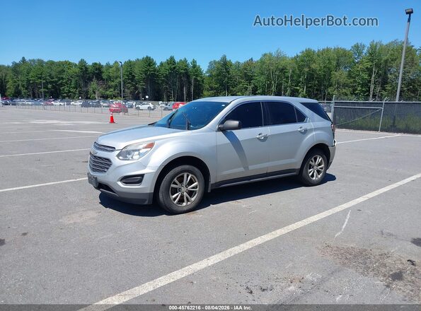 2GNFLEEK6H6243282 2017 CHEVROLET EQUINOX Silver Front left