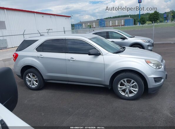 2GNFLEEK6H6315890 2017 CHEVROLET EQUINOX Silver Вид задньої частини салону