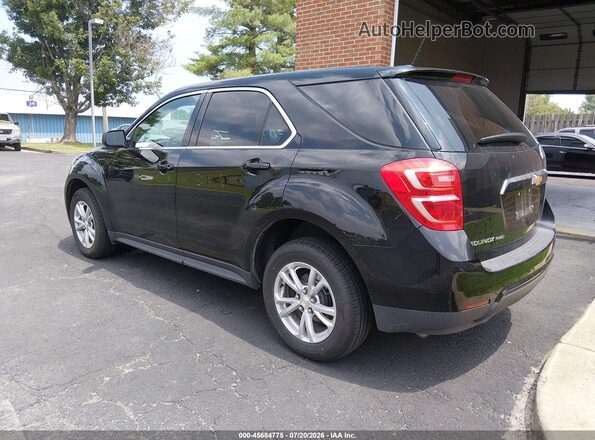 2GNFLEEK6H6324251 2017 CHEVROLET EQUINOX Черный Задняя левая четверть