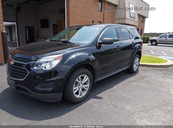 2GNFLEEK6H6324251 2017 CHEVROLET EQUINOX Черный Передняя левая четверть