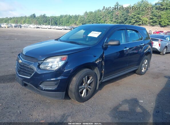 2GNFLEEK7H6182685 2017 CHEVROLET EQUINOX Dark Blue Przód lewy