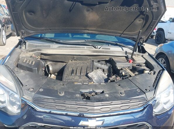 2GNFLEEK7H6182685 2017 CHEVROLET EQUINOX Dark Blue Widok z tyłu