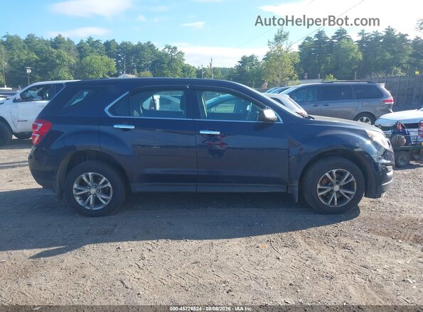 2GNFLEEK7H6182685 2017 CHEVROLET EQUINOX Dark Blue Widok wnętrza z tyłu