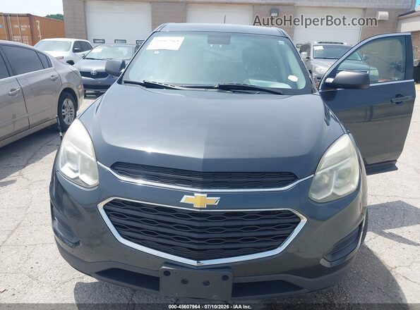 2GNFLEEK7H6334352 2017 CHEVROLET EQUINOX Gray Դիմացի տեսք