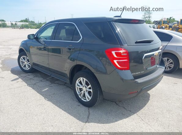 2GNFLEEK7H6334352 2017 CHEVROLET EQUINOX Gray Հետևի ձախ