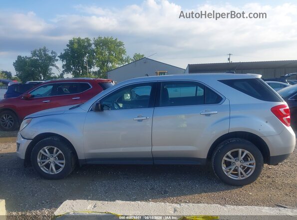 2GNFLEEK9H6313132 2017 CHEVROLET EQUINOX Silver Սալոնի 360 աստիճան տեսք