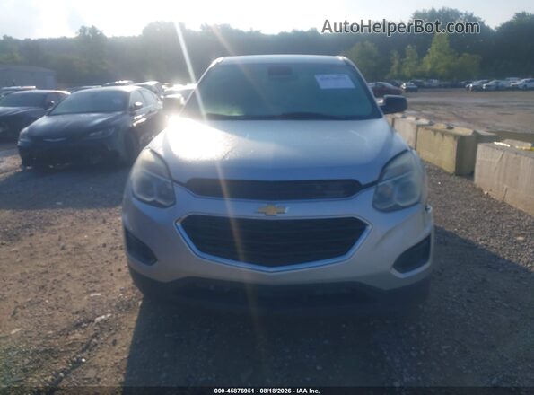 2GNFLEEK9H6313132 2017 CHEVROLET EQUINOX Silver Սարքավորումների վահանակի տեսք