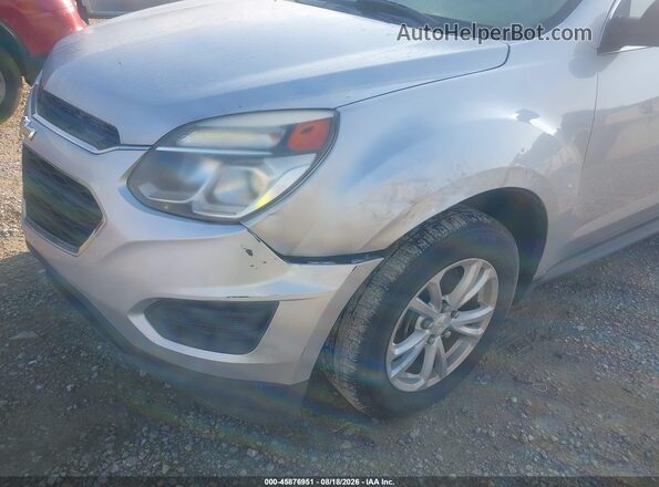 2GNFLEEK9H6313132 2017 CHEVROLET EQUINOX Silver 
