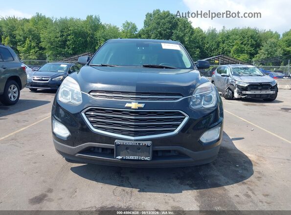 2GNFLFE30H6147534 2017 CHEVROLET EQUINOX Black ხელსაწყოთა პანელის ხედი