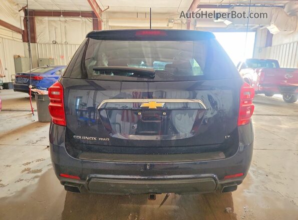 2GNFLFE30H6297983 2017 CHEVROLET EQUINOX Blue Rear view