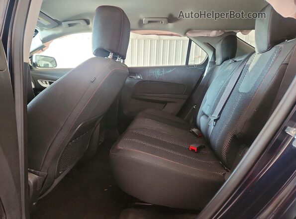 2GNFLFE30H6297983 2017 CHEVROLET EQUINOX Blue Rear seats view