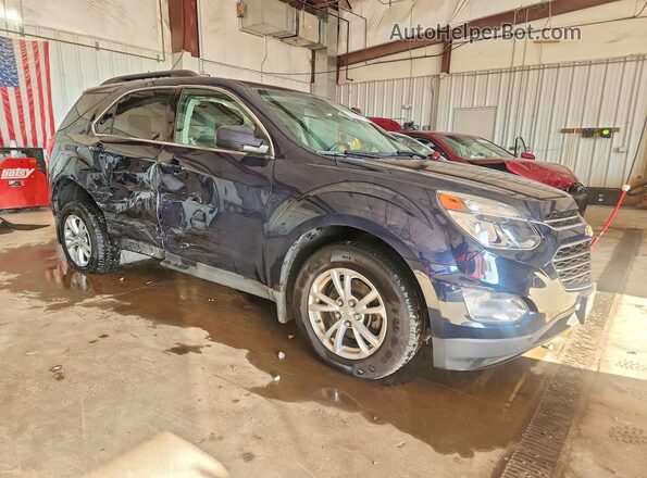 2GNFLFE30H6297983 2017 CHEVROLET EQUINOX Blue Front right