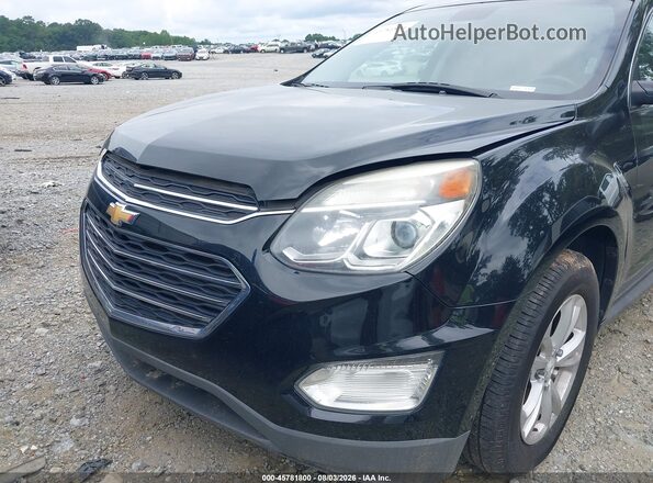 2GNFLFE34G6325301 2016 CHEVROLET EQUINOX Черный Вид спереди