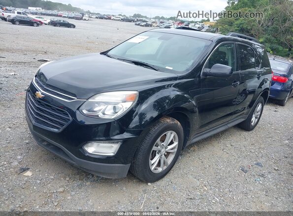 2GNFLFE34G6325301 2016 CHEVROLET EQUINOX Черный Передняя левая четверть
