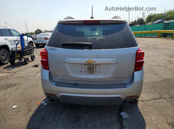 2GNFLFE35G6357092 2016 CHEVROLET EQUINOX Silver Вид ззаду