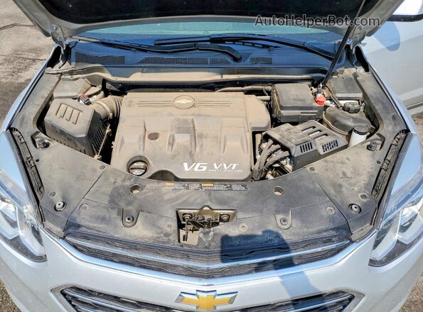 2GNFLFE35G6357092 2016 CHEVROLET EQUINOX Silver Вид задньої частини салону