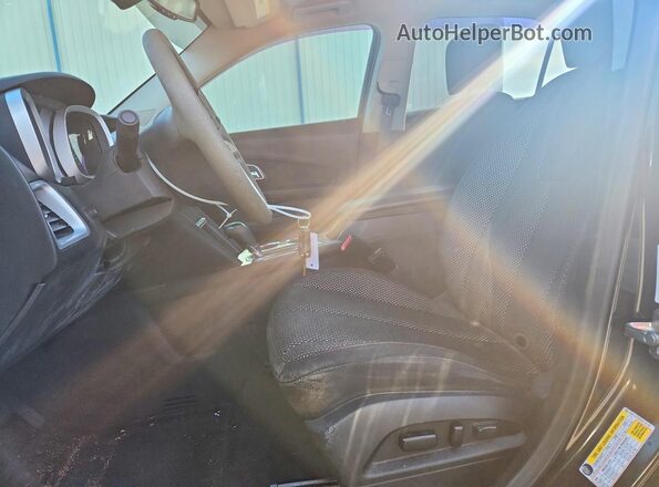 2GNFLFE36H6112139 2017 CHEVROLET EQUINOX Черный Вид салона спереди