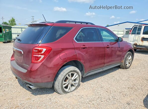 2GNFLFE37G6314602 2016 CHEVROLET EQUINOX Красный Задняя правая четверть