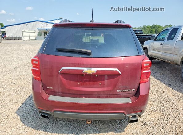 2GNFLFE37G6314602 2016 CHEVROLET EQUINOX Красный Вид сзади