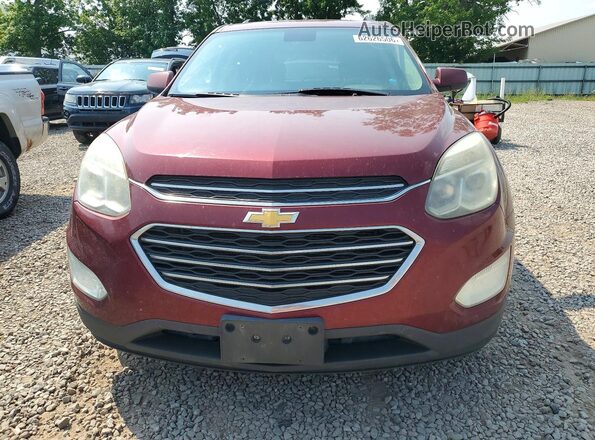 2GNFLFE37G6314602 2016 CHEVROLET EQUINOX Красный Вид спереди
