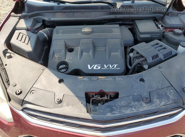 2GNFLFE37G6314602 2016 CHEVROLET EQUINOX Красный Вид подкапотного пространства