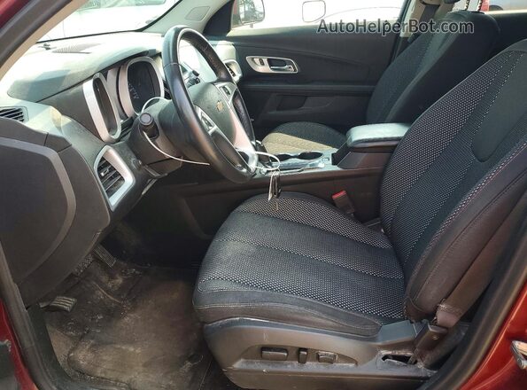 2GNFLFE37G6314602 2016 CHEVROLET EQUINOX Красный Вид салона спереди