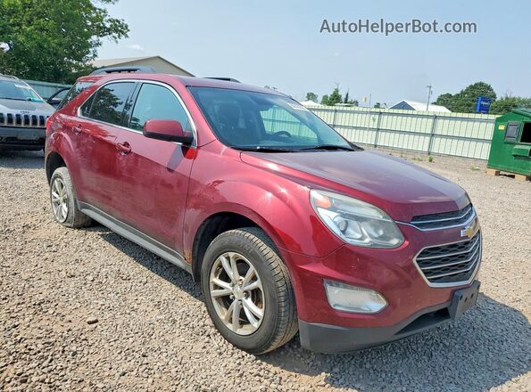 2GNFLFE37G6314602 2016 CHEVROLET EQUINOX Красный Передняя правая четверть
