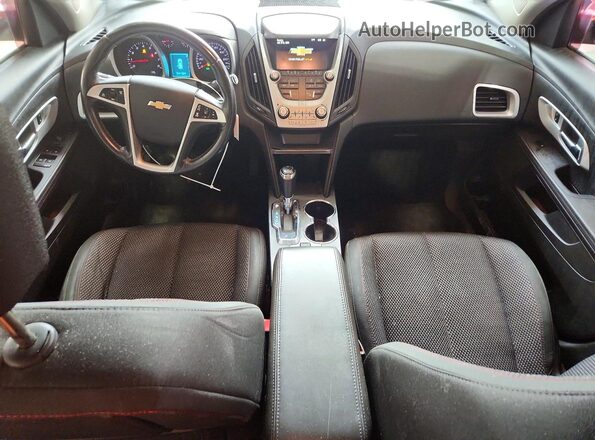 2GNFLFE38H6242875 2017 CHEVROLET EQUINOX Бордовый Вид панели приборов