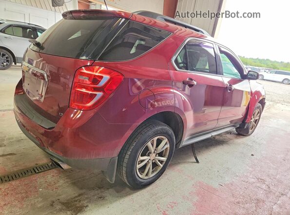 2GNFLFE38H6242875 2017 CHEVROLET EQUINOX Бордовый Задняя правая четверть