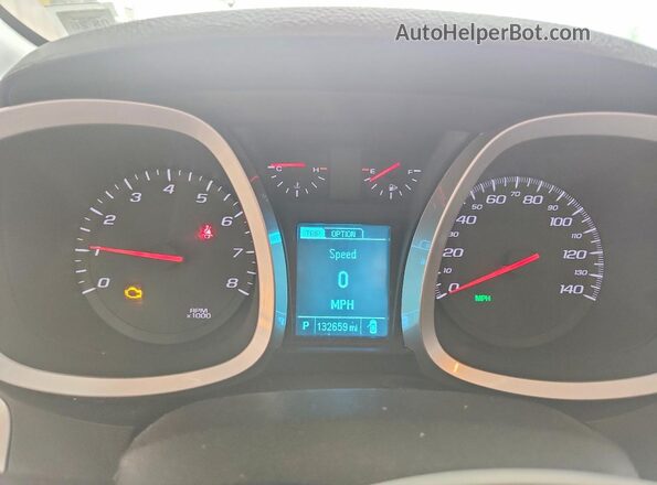 2GNFLFE38H6242875 2017 CHEVROLET EQUINOX Бордовый Вид щитка приборов