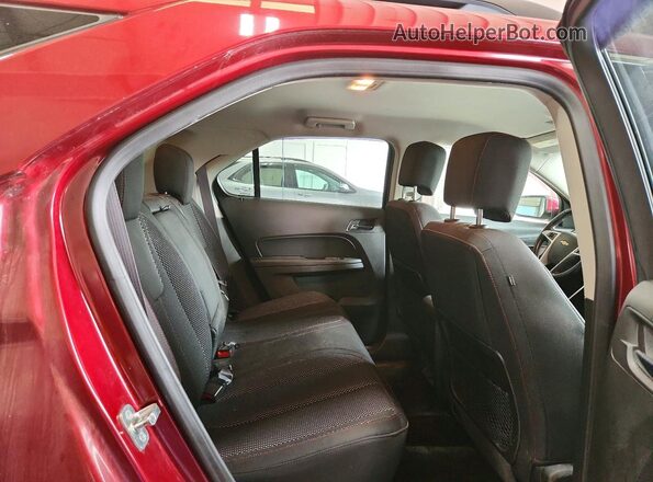 2GNFLFE38H6242875 2017 CHEVROLET EQUINOX Бордовый Вид задней части салона