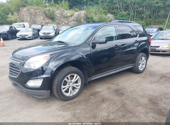 2GNFLFEK0G6109775 2016 CHEVROLET EQUINOX Black წინა მარცხენა ხედი სამი მეოთხედიდან