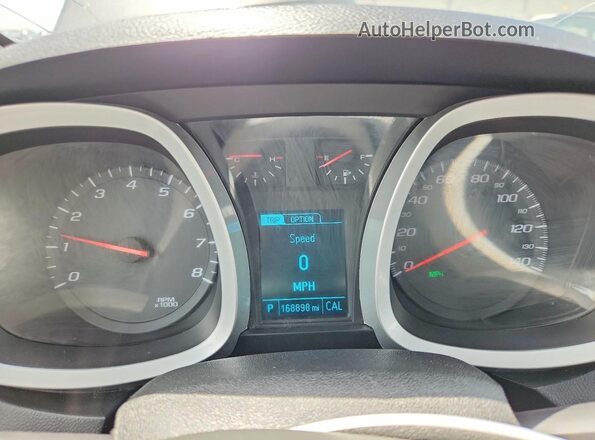 2GNFLFEK0G6151539 2016 CHEVROLET EQUINOX Черный Вид щитка приборов
