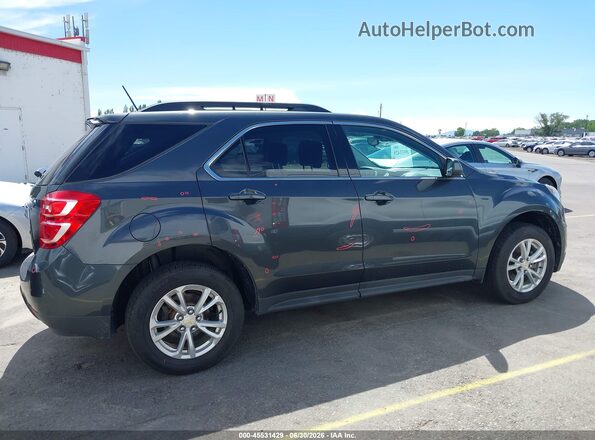 2GNFLFEK0H6166818 2017 CHEVROLET EQUINOX Gray Вид задньої частини салону