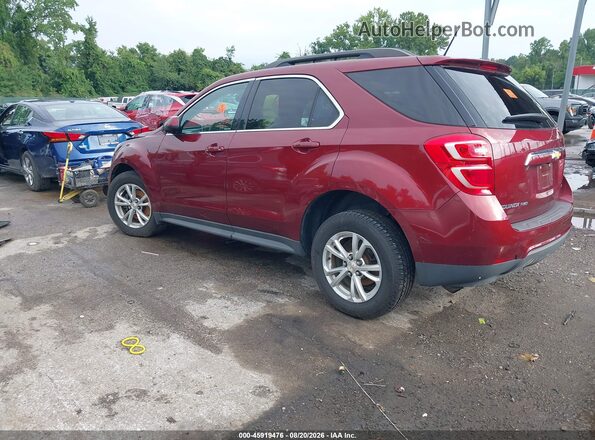 2GNFLFEK0H6225575 2017 CHEVROLET EQUINOX Red უკანა მარცხენა