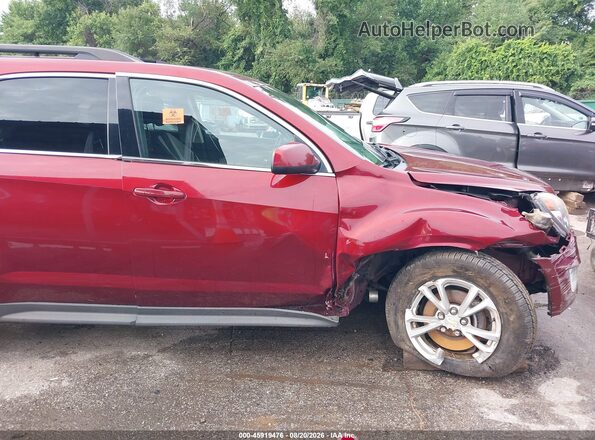 2GNFLFEK0H6225575 2017 CHEVROLET EQUINOX Red სალონის 360-გრადუსიანი ხედი