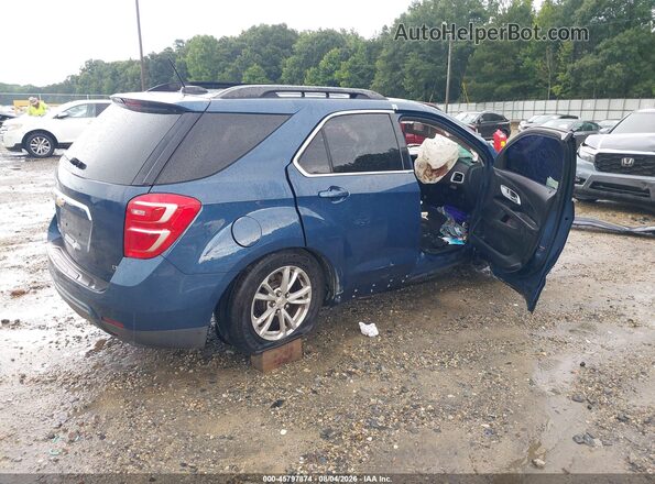 2GNFLFEK0H6239637 2017 CHEVROLET EQUINOX Blue Tył prawy