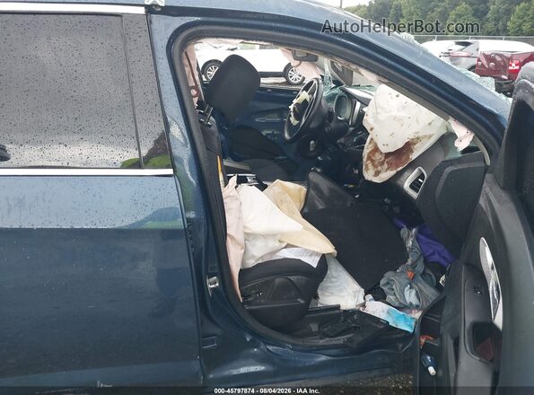 2GNFLFEK0H6239637 2017 CHEVROLET EQUINOX Blue Widok wnętrza z przodu