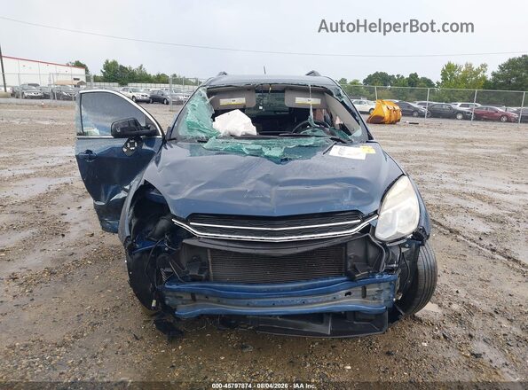 2GNFLFEK0H6239637 2017 CHEVROLET EQUINOX Blue Widok z przodu