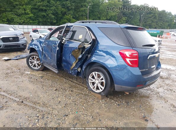 2GNFLFEK0H6239637 2017 CHEVROLET EQUINOX Blue Tył lewy