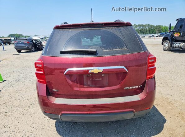 2GNFLFEK1G6236096 2016 CHEVROLET EQUINOX Red Widok z tyłu